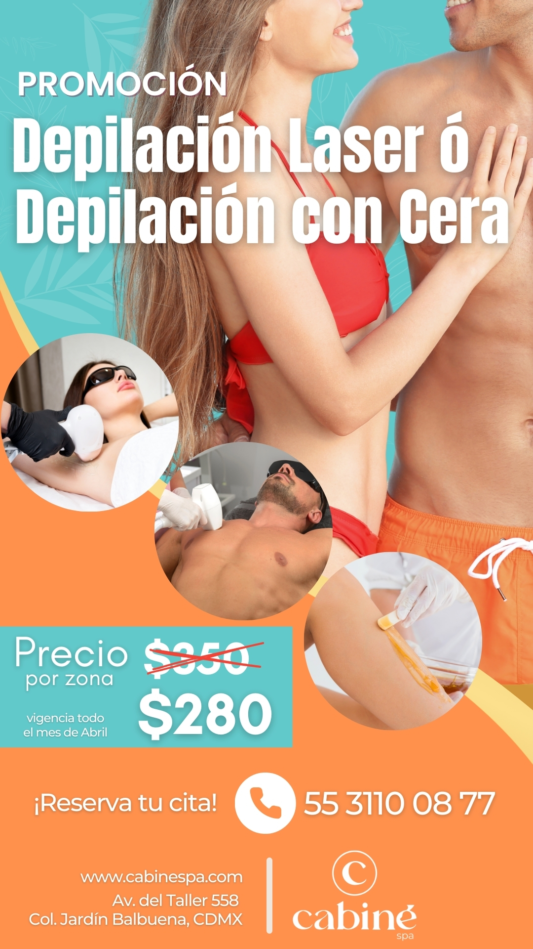 DEPILACIÓN LASER O CERA